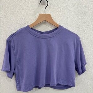 Lululemon All Yours Cropped Tee